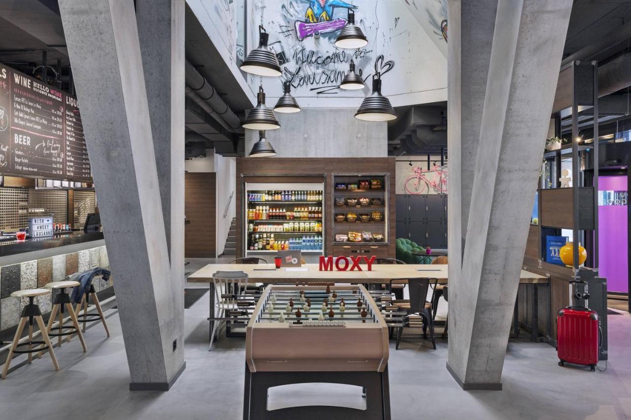 Moxy Lausanne City Luaran gambar